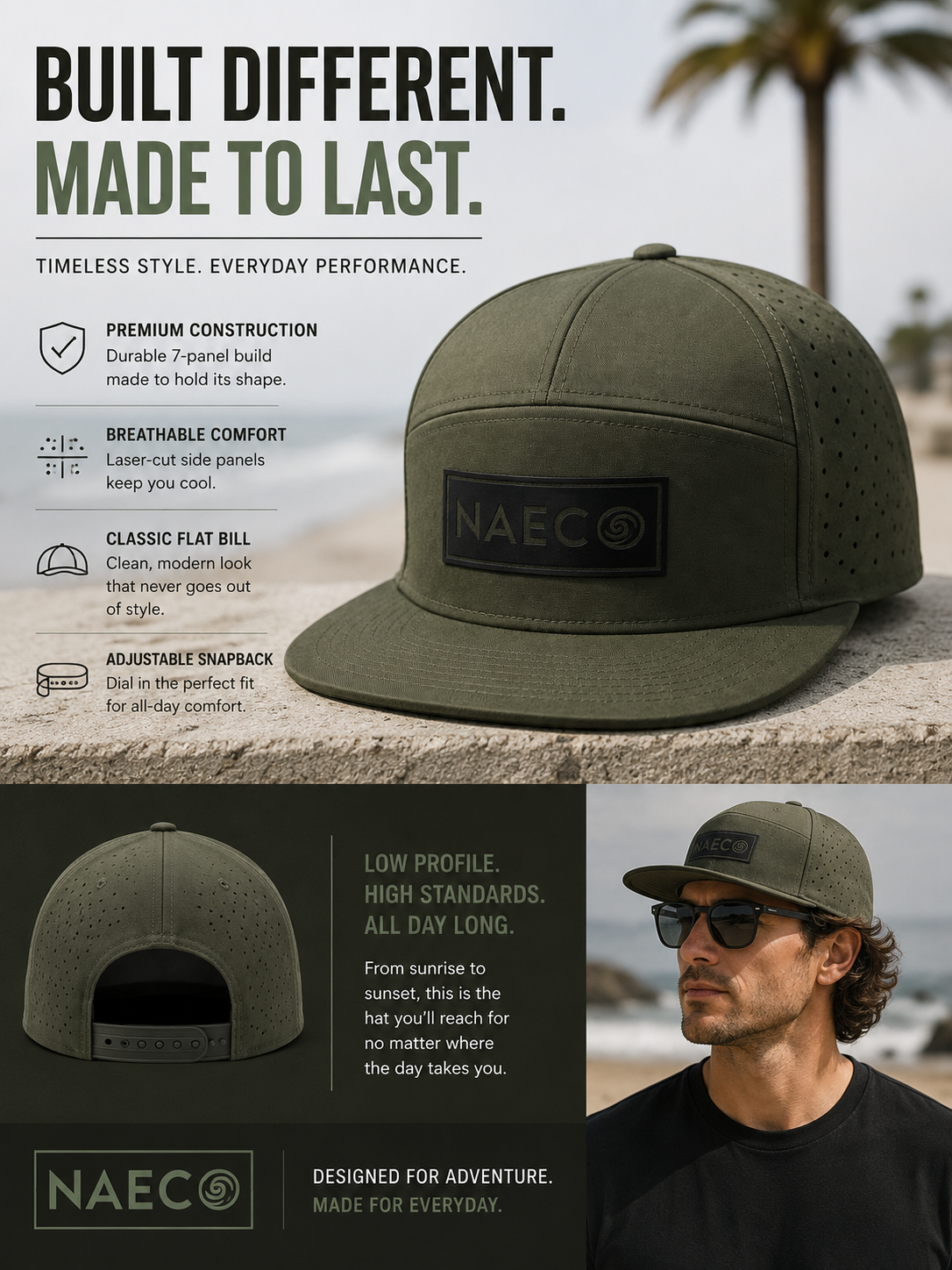 NAECO - Classic Moss Green Comfort