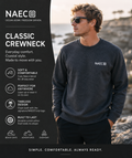 NAECO Trip Crewneck - Dark grey
